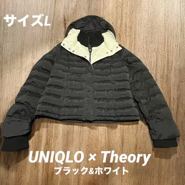 UNIQLO x Theory 다운 자켓 블랙 L