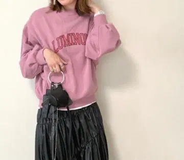 스나이델 트레이닝복 맨투맨 핑크