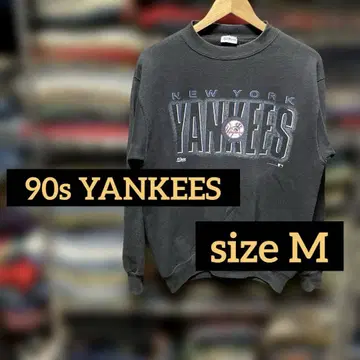 90s MLB YANKEES 맨투맨 M 사이즈 양키스 블랙