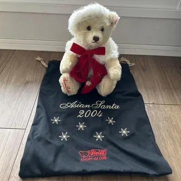 Steiff 아시안 산타 2004 봉제 인형