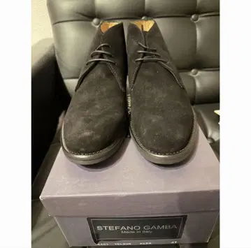 스테파노 감바 STEFANO GAMBA 처카 부츠 SIZE 41