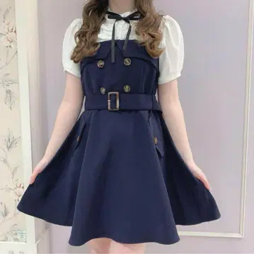 evelyn 트렌치 플레어 op