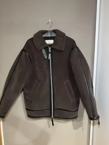 가격 인하 가능 TODAYFUL 브라운 무스탕 코트