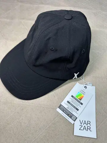 택 포함 새상품 바자르 VARZAR 블랙 캡