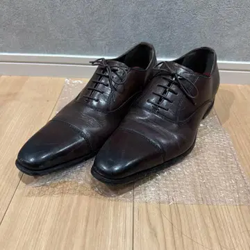 다크 브라운 가죽 드레스 슈즈