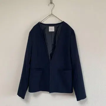 [ 새상품급 ] 나노 유니버스 노카라 자켓 네이비
