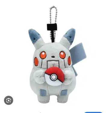 로보 피카츄 봉제 인형 볼체인