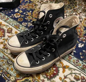 CONVERSE 컨버스 하이컷 스니커즈 블랙 23.5cm