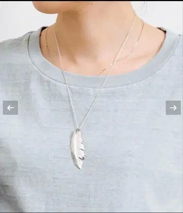 라빠르망 MANON JEWELRY feather pendant