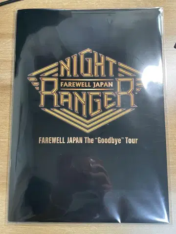 NIGHT RANGER FAREWELL JAPAN 팜플렛