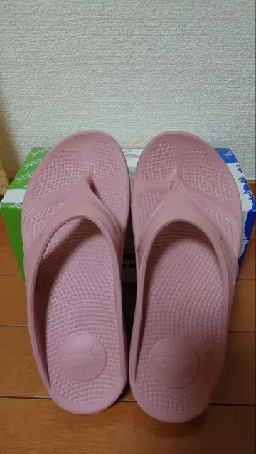 대만 샌들 리커버리 복숭아 25cm(38)
