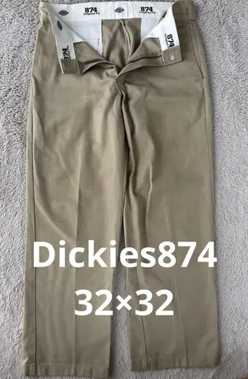 Dickies 베이지 치노 팬츠 32 x 32