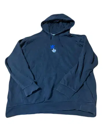adidas 후드티 사이즈 파란 로고 4XO 빅 사이즈