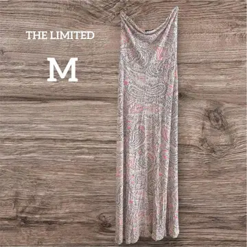 THE LIMITED 페이즐리 무늬 맥시 길이 M 사이즈 튜브탑