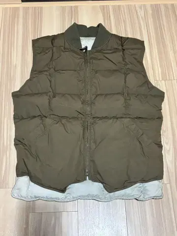 80s~90s Eddie Bauer 다운 베스트 리버서블 아리하라 미유키