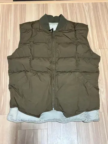 80s~90s Eddie Bauer 다운 베스트 리버서블 아리하라 미유키