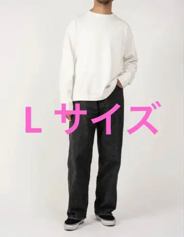 OVY Japan Black Baggy Denim Pants (gray)