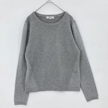 NATURAL BEAUTY BASIC 그레이 니트 M