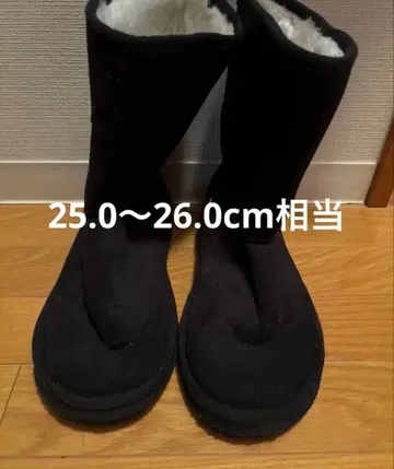 [ 미사용 ] 남성용 부츠 25.0~26.0cm 상당