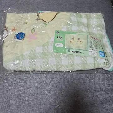 제일복권 오분구토이잇쇼 꽃과 나비 B상 담요 미개봉