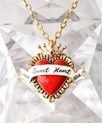 [ MILK ] Sweet Heart 50th 하트형 목걸이