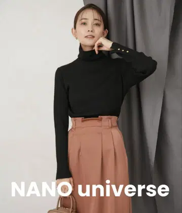 보풀 없는 니트 터틀넥 리브 풀오버