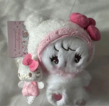 산리오 mikko 콜라보 마스코트 홀더 헬로키티 무스
