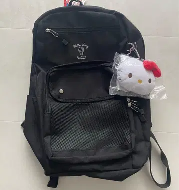 헬로키티 시마무라 백팩 블랙