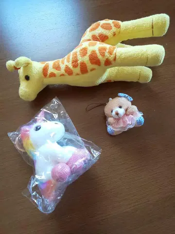 봉제 인형 유니콘 곰 기린