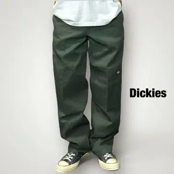 새상품 Dickies 더블니 워크 팬츠 루즈핏