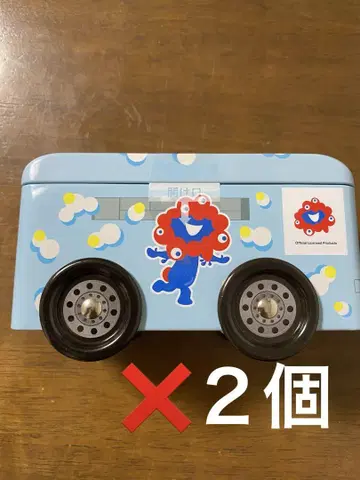 만박 회장 한정판 오사카 간사이 만박 버스캔형 초코 크런치 2개
