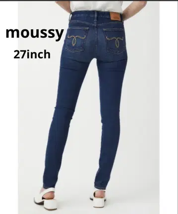 moussy 마우지 데님 27 스키니 데님