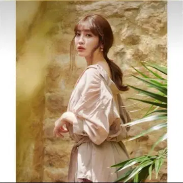Herlipto 코튼 블렌드 보일 시어 셔츠