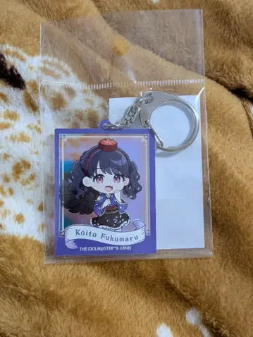 샤니마스 노크틸 후쿠마루 코이토 키링 아크릴 키링 팝업 백귀야행