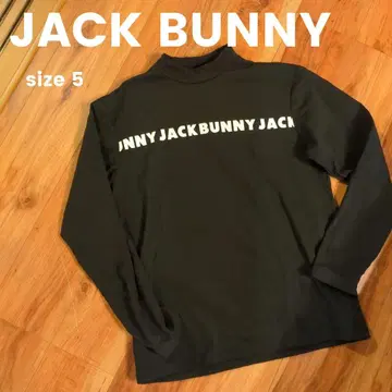JACK BUNNY 블랙 긴팔 셔츠 사이즈 5