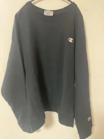 Champion 리버스 위브 맨투맨 XL 블랙