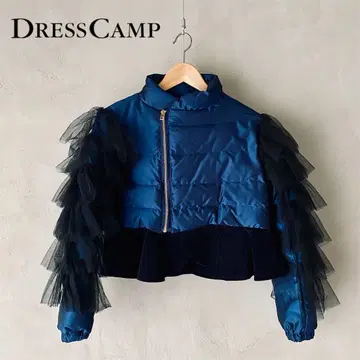 DRESSCAMP 프릴 장식 다운 자켓 [새상품급]