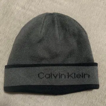 Calvin Klein 니트 모자 리버서블
