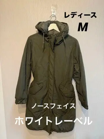 새상품급 THE NORTH FACE 화이트 라벨 다운 자켓 M 올리브