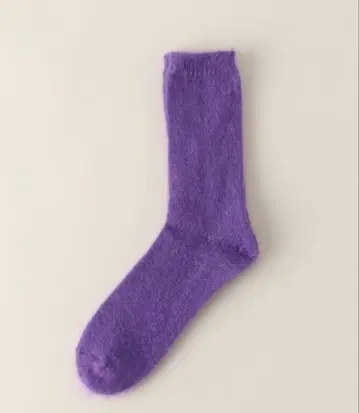 모헤어 MIX 컬러 SOCKS 퍼플 삭스