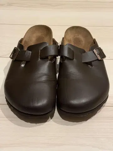버켄스탁 보스턴 가죽 42 27.0