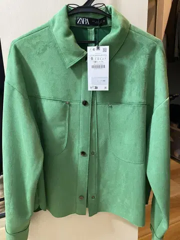 ZARA 자켓 스웨이드