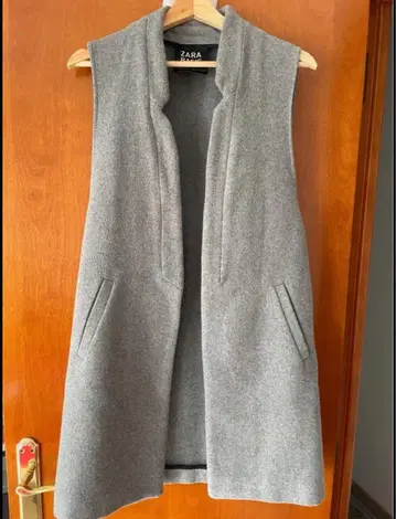 ZARA BASIC 그레이 노카라 베스트