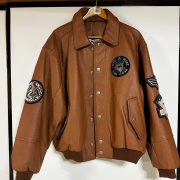 시나코바 가죽 자켓