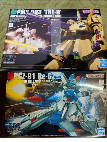 반다이 HG PMX-003 '더-오' & RGZ-91 레-제즈