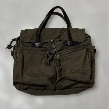 FILSON 라이트웨이트 브리프 케이스 카키계 나일론 백 USA