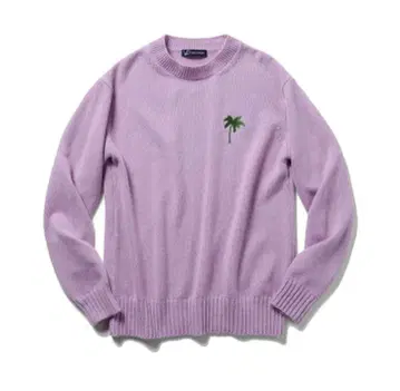 WP westpoint 캐시미어 100 니트 퍼플 M