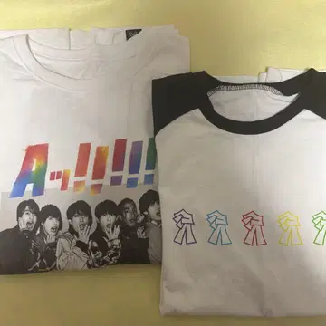 A! group 투어 셔츠 2장 세트