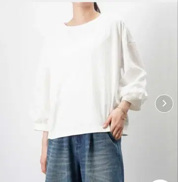 LC/LLL 시어 스트라이프 블로킹 티셔츠