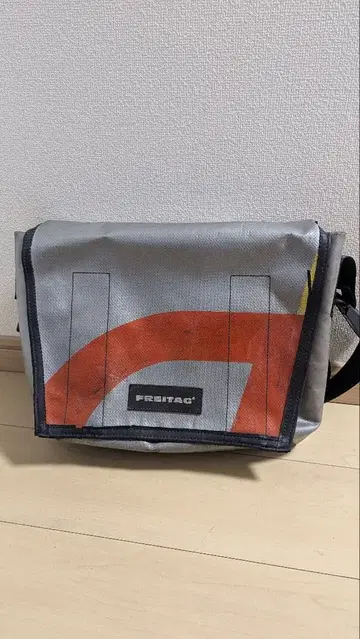 FREITAG G5.1 메신저 백 그레이/오렌지 중형